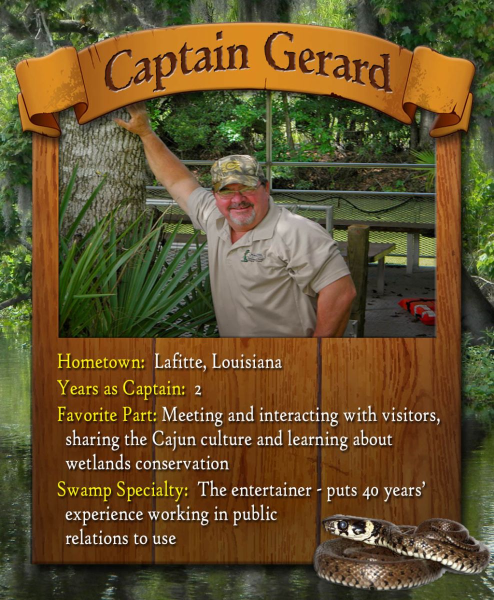 new orleans swamp tour captain gerard